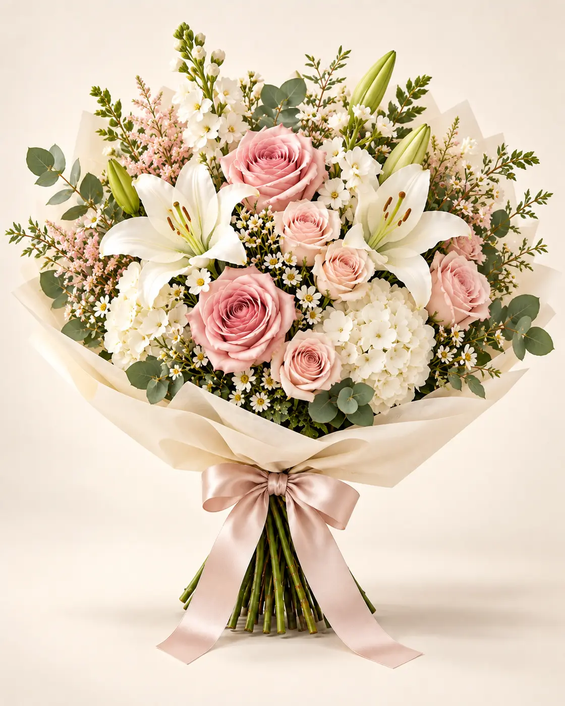 Studio-style Little Garden bouquet.